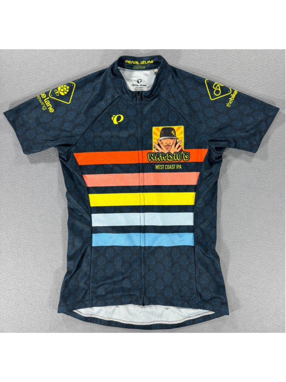 Pearl Izumi Custom Cycling Jersey Womens S Small Bike Lane Brewing Wardios IPA